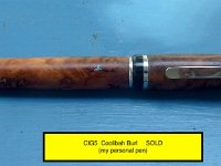 CIG5  CIG5 - Coolaba burl, chrome
